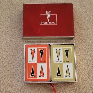 Vintage PONTIAC "Tempest" Playing Cards